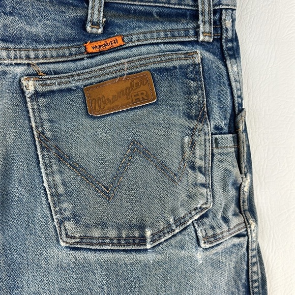 Wrangler Flame Resistant Distressed Jeans - Picture 8 of 12